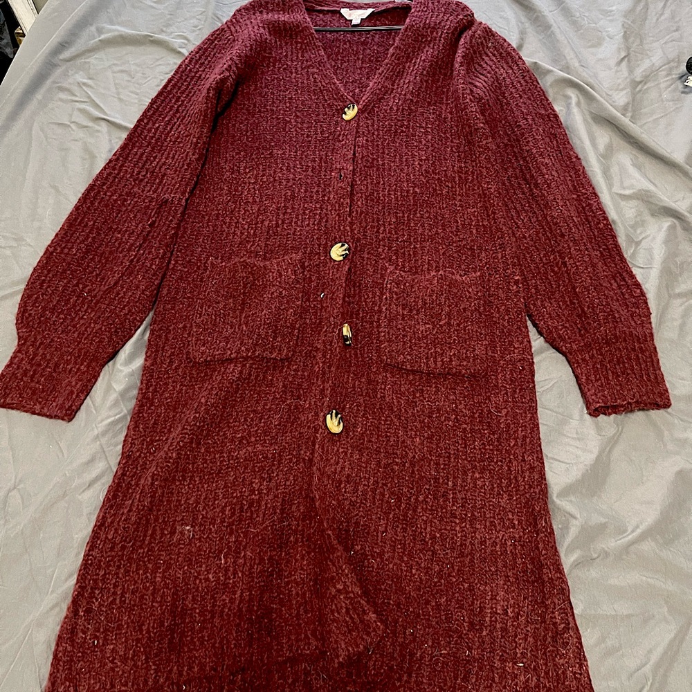 Long Cardigan Sweater